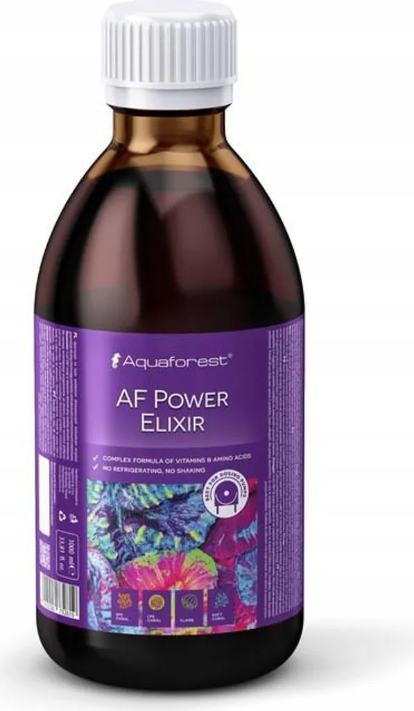 Aquaforest Power Elixir 1000ml: Cibo per Coralli e Aminoacidi Premium