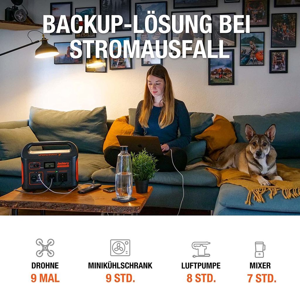 Lítiová elektráreň Jackery Explorer 500 EU 500WH Obrázok produktu 27