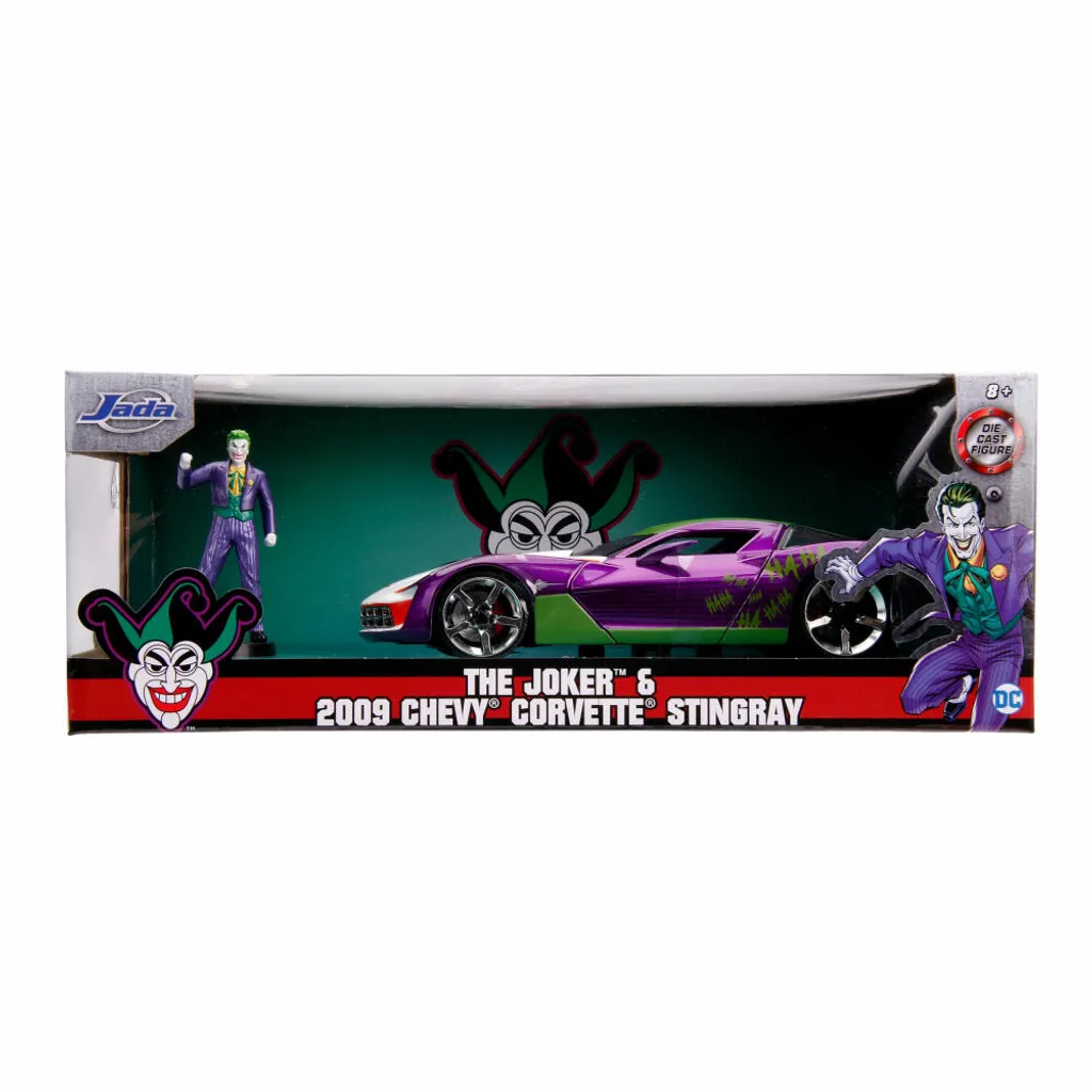 Corvette Stingray 2009 Jada 1:24 avec Portières Ouvrantes et Détails