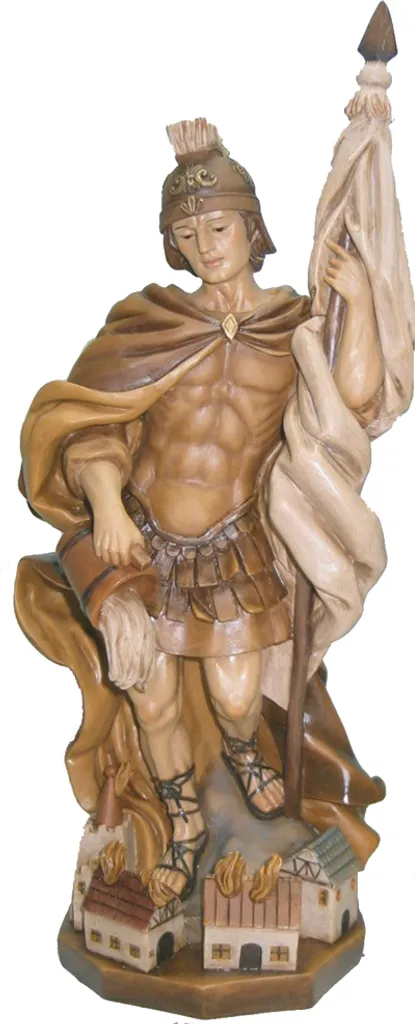 Acquista San Floriano 50cm FADEDA - Statua Presepe Alta Qualità