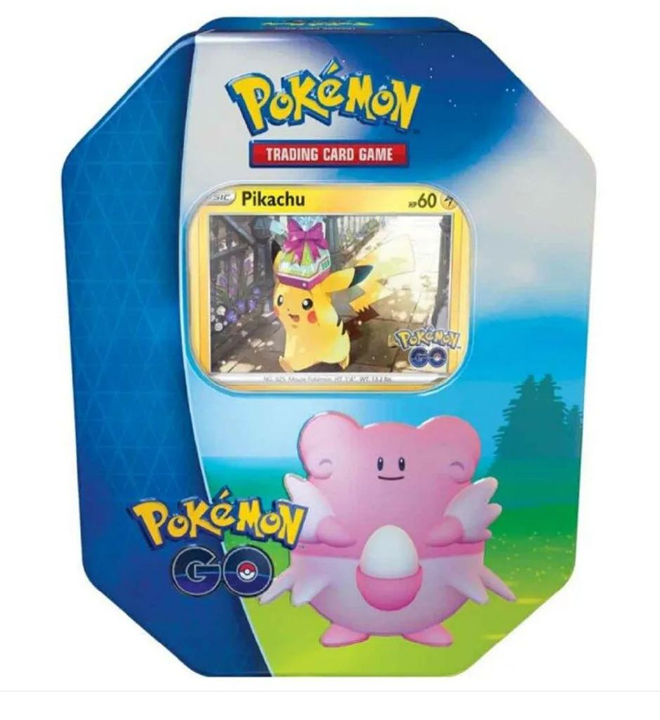 POKÉMON 87077 PKM Pokémon Tin Pokemon GO Pikachu, Blissey a Obrázek produktu 