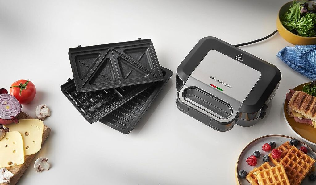 Multifunktionsgrill Küche ZILAN 5in1 Kontaktgrill – Sandwichmaker, Waffeleisen, Panini-Presse & Elektrogrill In Einem Chefman 5-in-1 Digital