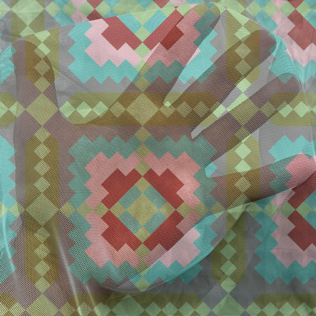 ABAKUHAUS Tessuto Elasticizzato Floreale 10 Metri: Stampa Hippie Boho, 148x100cm, Rosa E Giallo, Per Abbigliamento E Arredamento