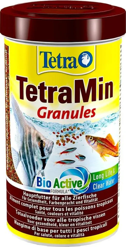 TetraMin Granulat 500 ml: Nutrizione Professionale per Acquari