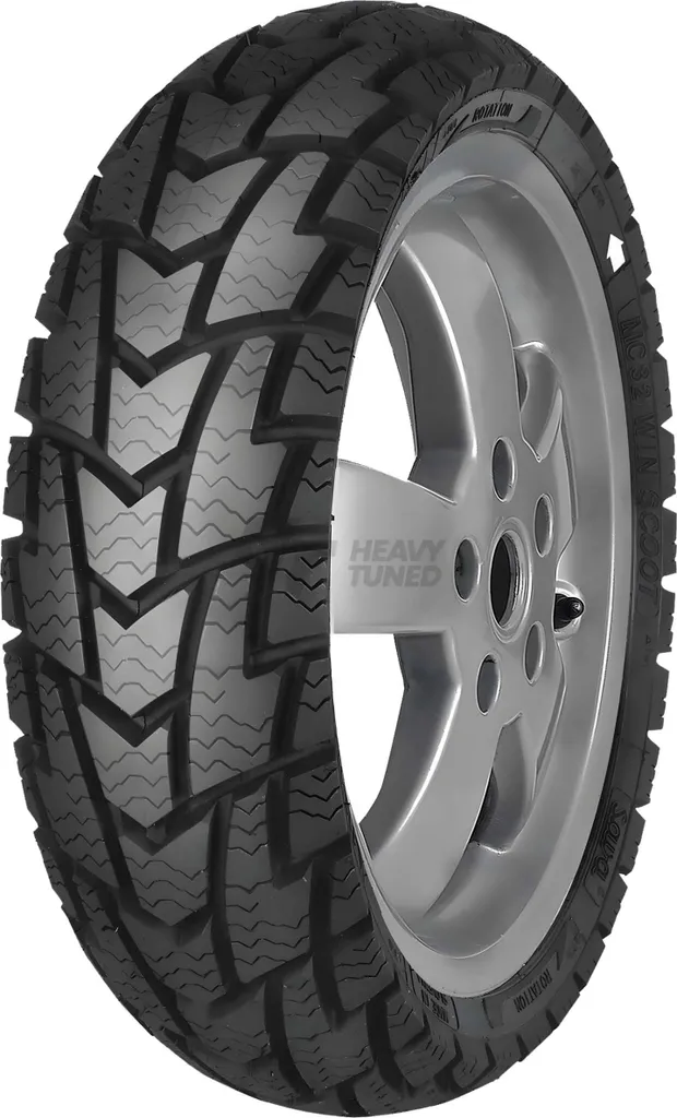 Pneu scooter urbain Mitas Mc-32 Win Scoot 3.50-10 trajet hivernal sûr
