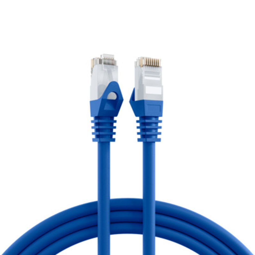 EFB RJ45 Patchkabel U/UTP, Cat.6, LSZH, CCA, 20m, blau