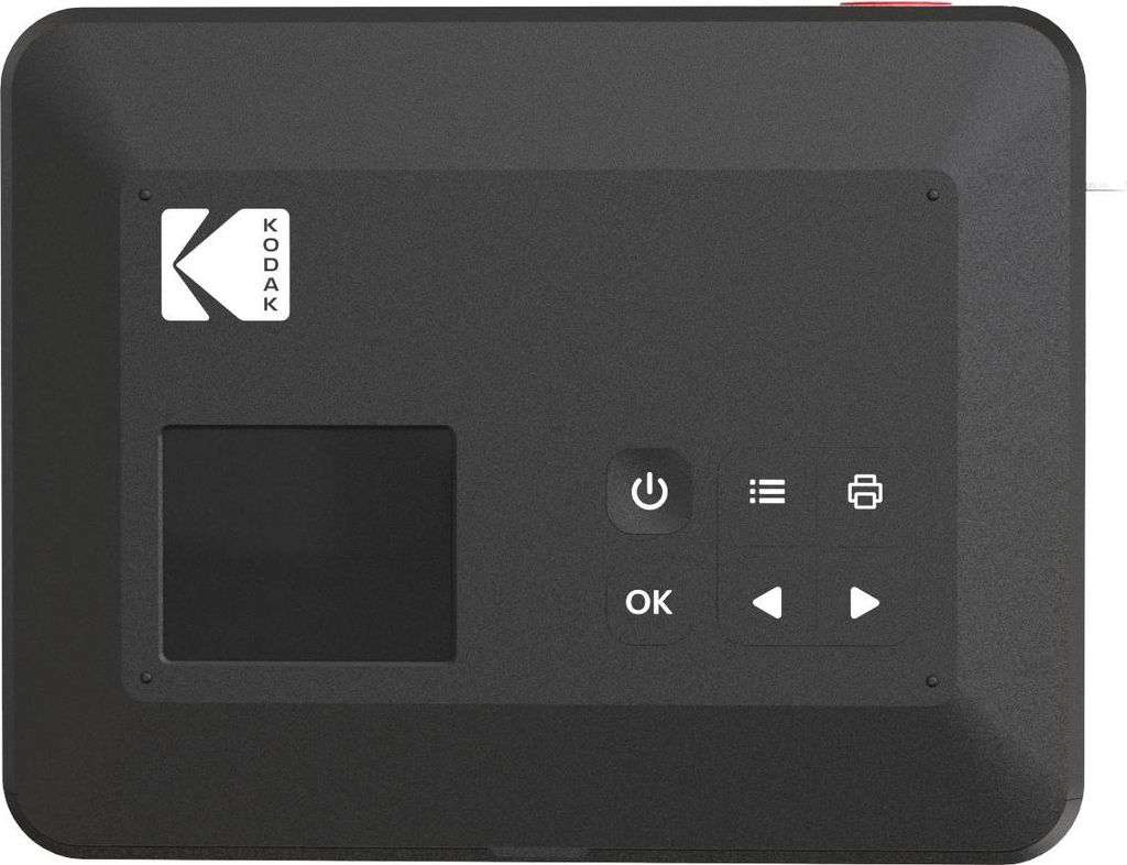 KODAK Mini Shot 3 Retro 4PASS – 2-in-1 Sofortbildkamera & Fotodrucker (7,6×7,6 cm) – inklusive 8 Blatt – Schwarz/Weiß & Schwarz/Gelb – Re...