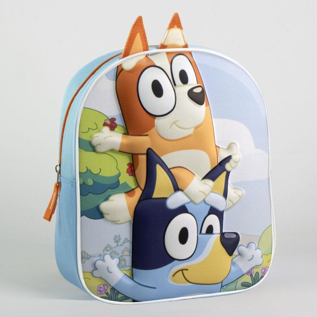 Kinder Rucksack 3D Applikationen Bluey Bunt Unisize Disney