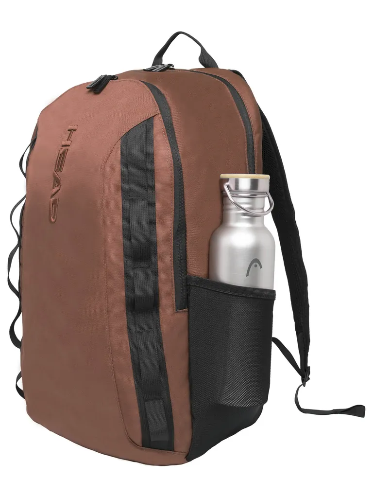 Sac à Dos 24L HEAD Point Robuste 2 Compartiments en Teinte Brick Red