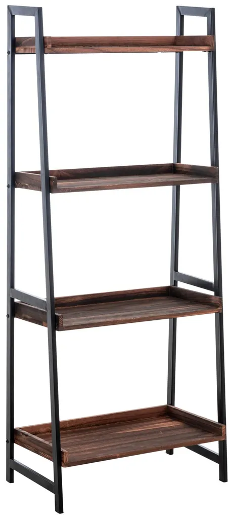 Bibliothèque étagère de rangement industrielle marron Dahn CP Shelf