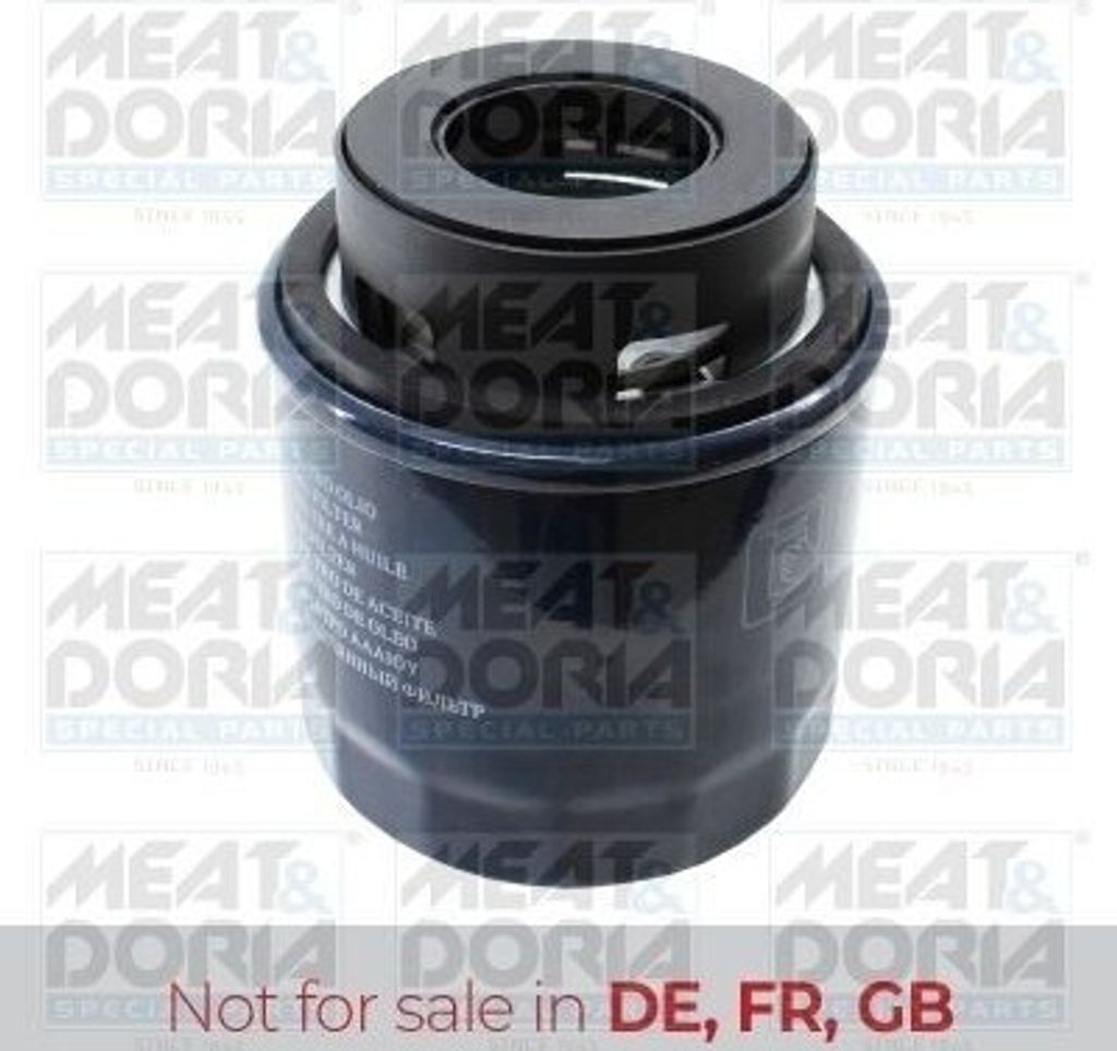 Ölfilter MEAT & DORIA 15566 für VW GOLF VI (5K1) Golf V Schrägheck (1K1) Polo Schrägheck (6R1, 6C1) TOURAN (1T1, 1T2) TIGUAN (5N) Passat Varian...