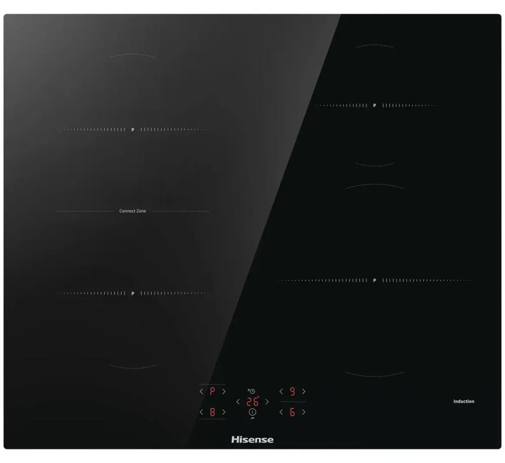 Plaque induction 60cm Hisense ConnectZone : cuisinez sans limite d'espace