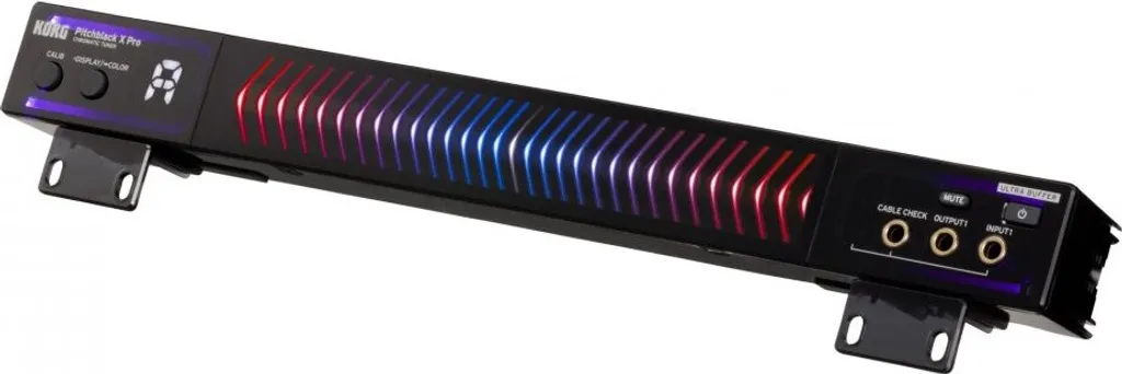 Accordeur de Scène Korg Pitchblack X Pro pour Rack Guitare et Basse