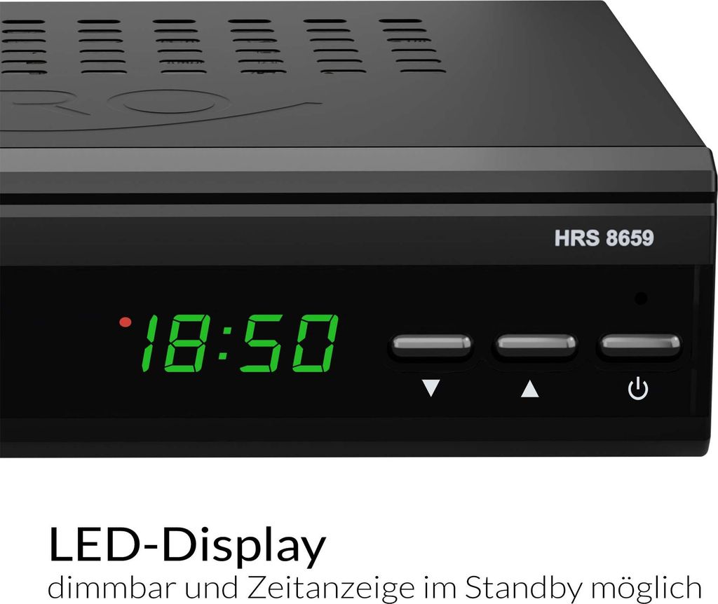 Xoro HRS 8659 digitaler Satelliten-Receiver mit LAN Produktbild 10