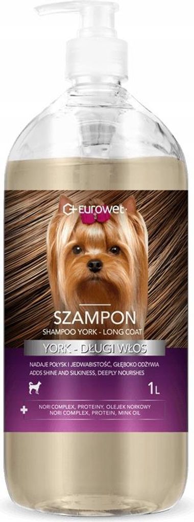 EUROWET Shampoo für YORK langes Haar 1000 ml Produktbild 