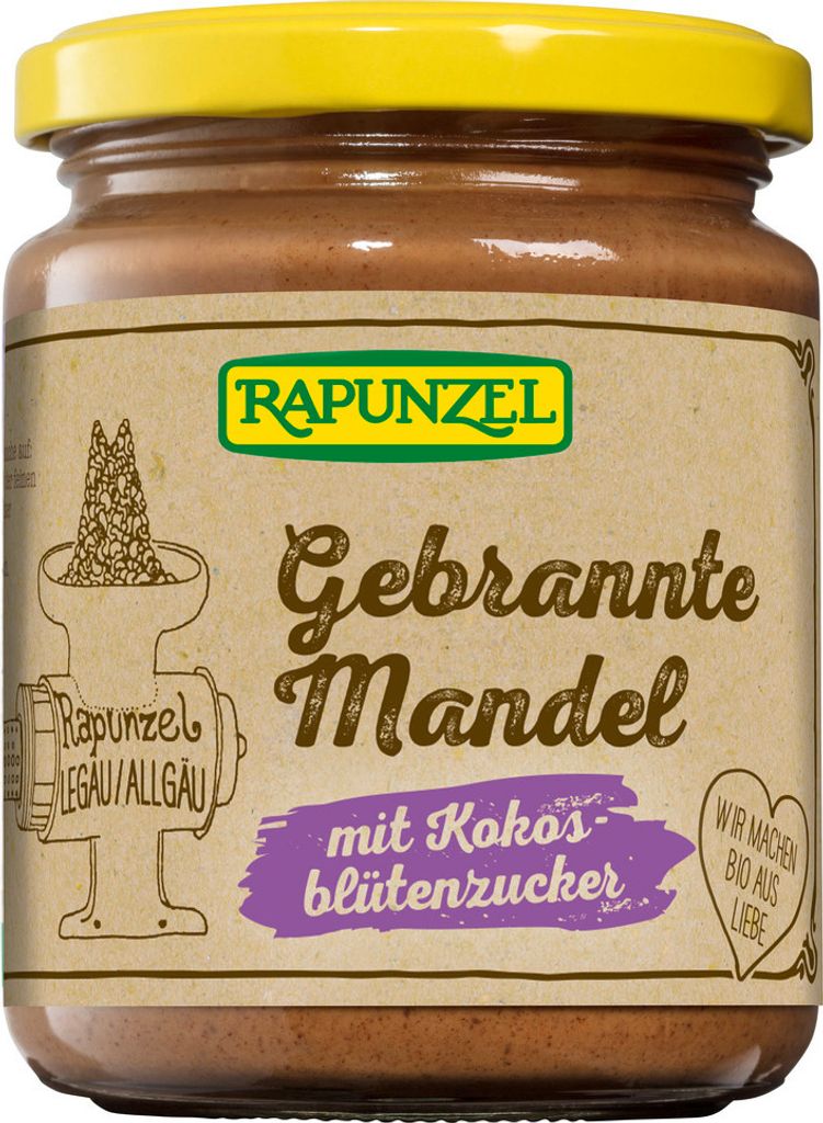 Rapunzel Gebrannte Mandel Aufstrich mit Kokosblütenzucker Image du produit 