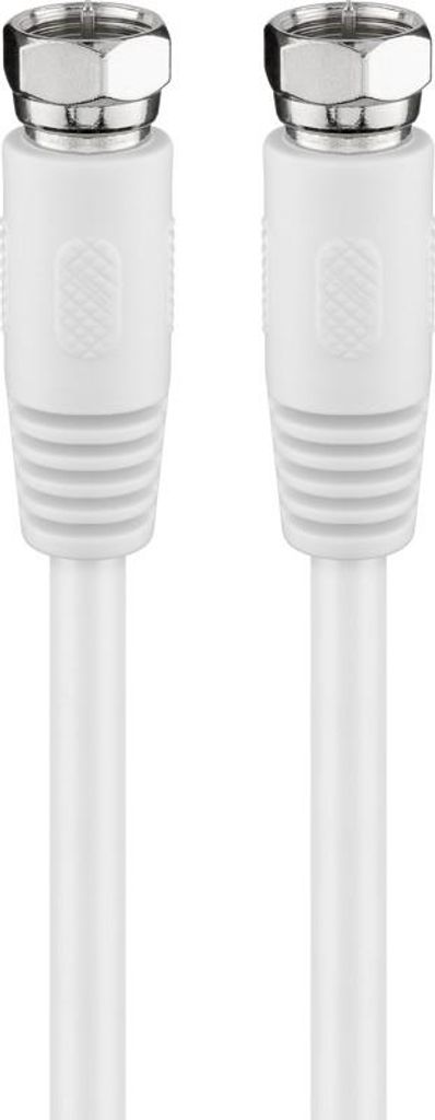 Goobay 50737, 1,5 m, F-typ, F-typ, Biela Obrázok produktu 