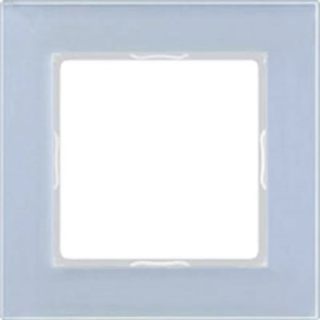 Jung AC581GLBLGR Cadre Simple Bleu-Gris : Finition Murale Impeccable