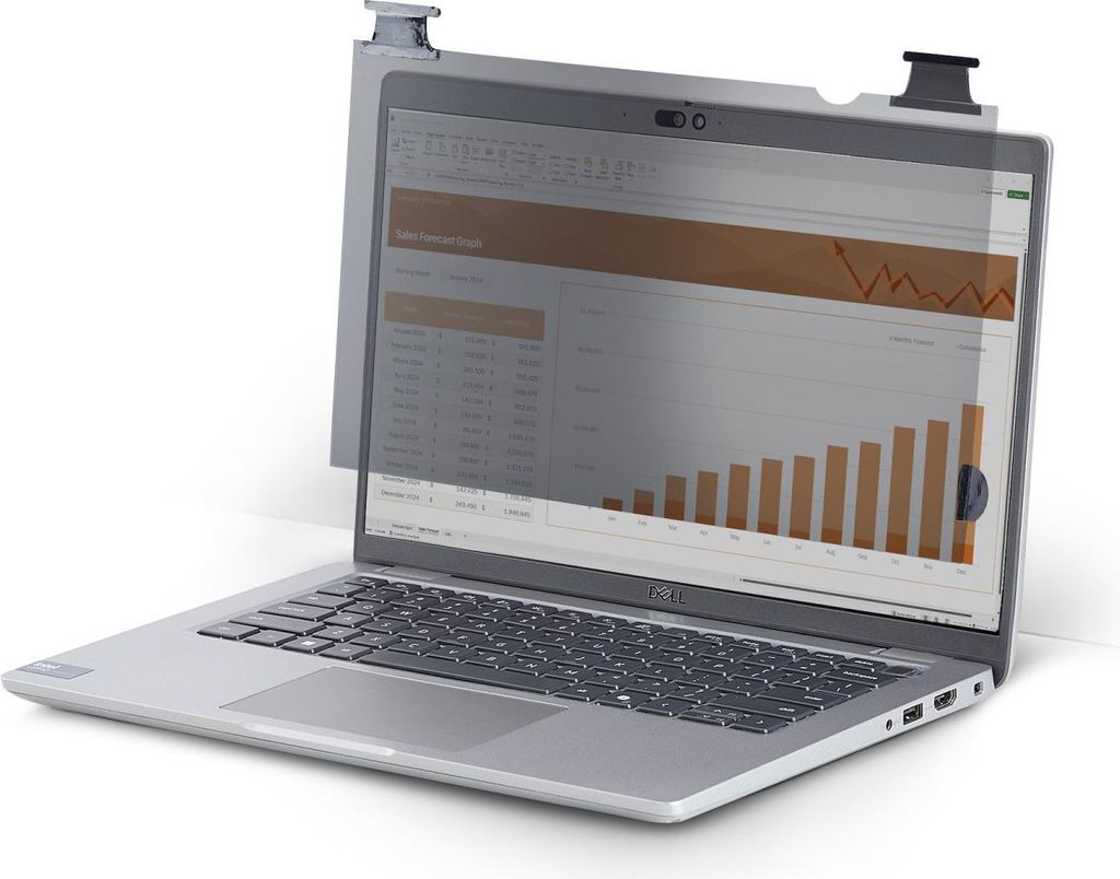 STARTECH.COM 33,78cm 13,3Zoll 16:10 Bright Privacy Screen Filter with Touch Flip-Over 75 Light Transmittance Anti-Glare