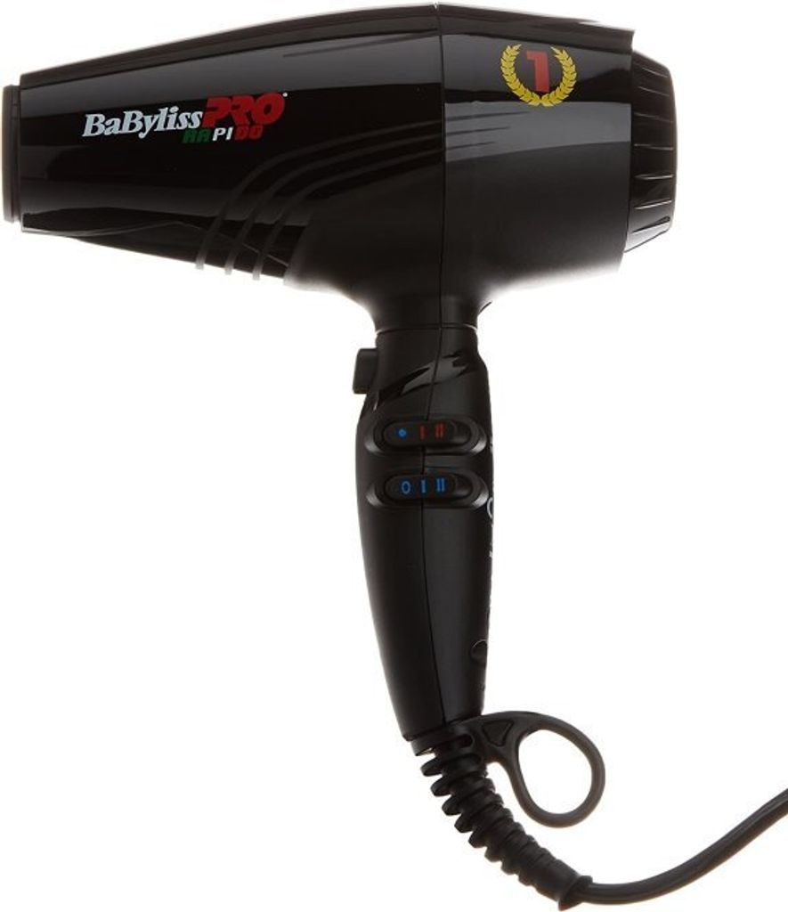 BaByliss Suszarka do włosów Pro Rapido czarna Schwarz Zdjęcie produktu 7