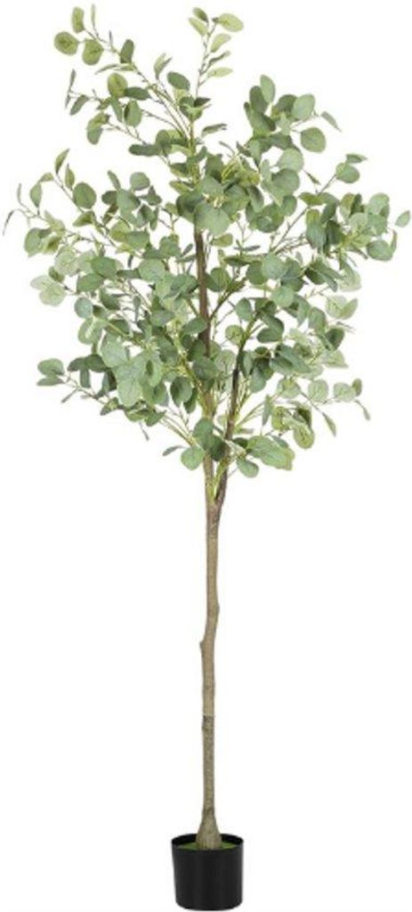 Kunstige Eukalyptus-Pflanze in 150 cm Pflanztopf aus Seide Produktbild 