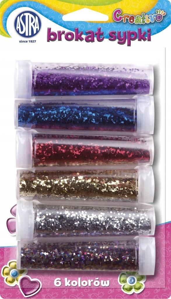 CREATIVO Loser Glitter 6 Farben BASIC 42g, 335114003
