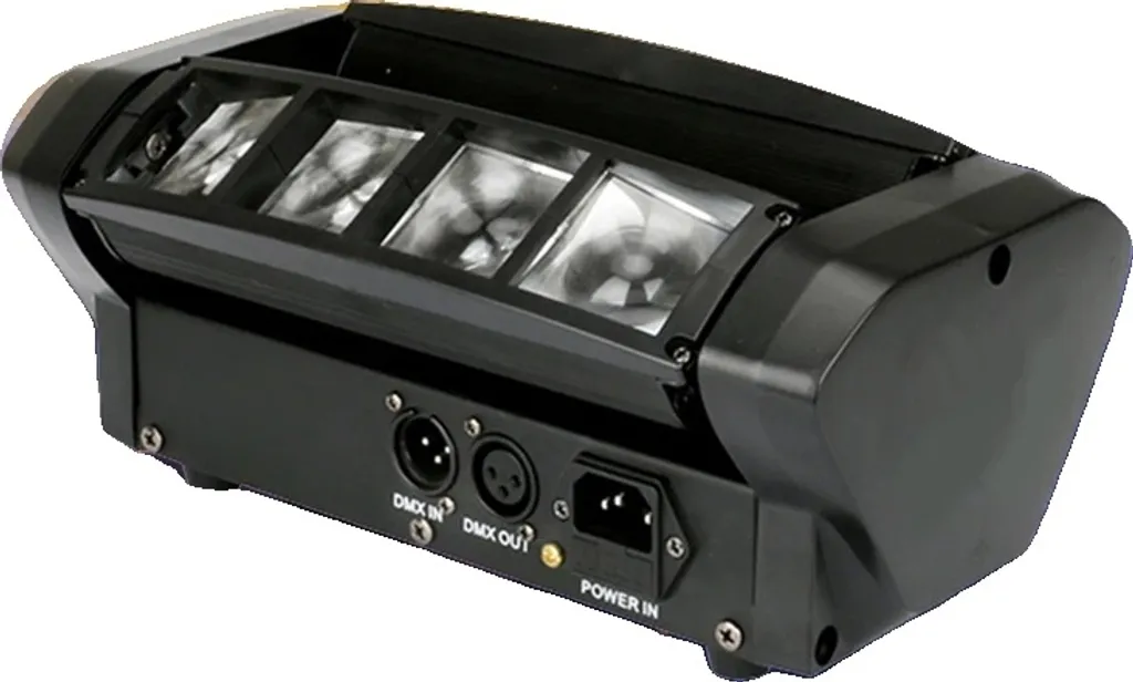 Mini Araignée LED 80W RGBW Lyre DMX avec Effet de Balayage Rapide