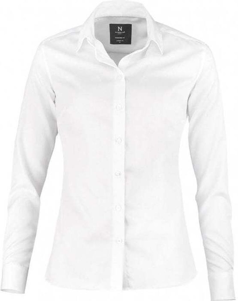 Nimbus - "Portland" Hemd für Damen RW7827 (S) (Weiß)