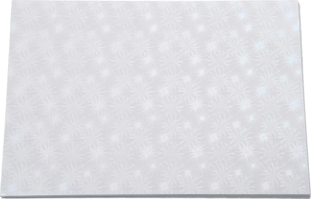 Film de Pelliculage Holographique A4 Autocollant Effet Scintillant x50