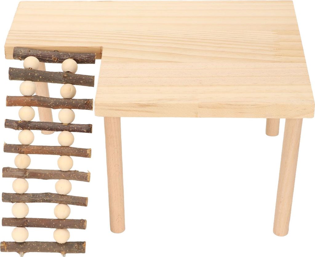 Plošina pro křečky 2 Layer Landscaping Přírodní dřevěná Obrázek produktu 