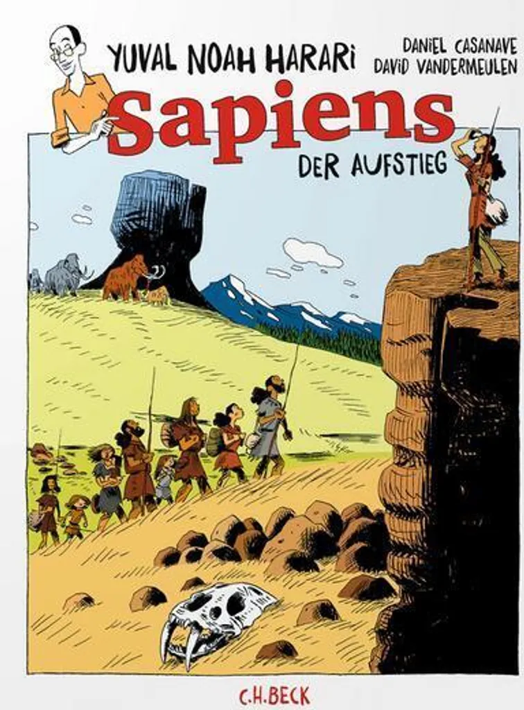 Livre Sapiens Der Aufstieg Harari BD - Graphic Novel Volume 1