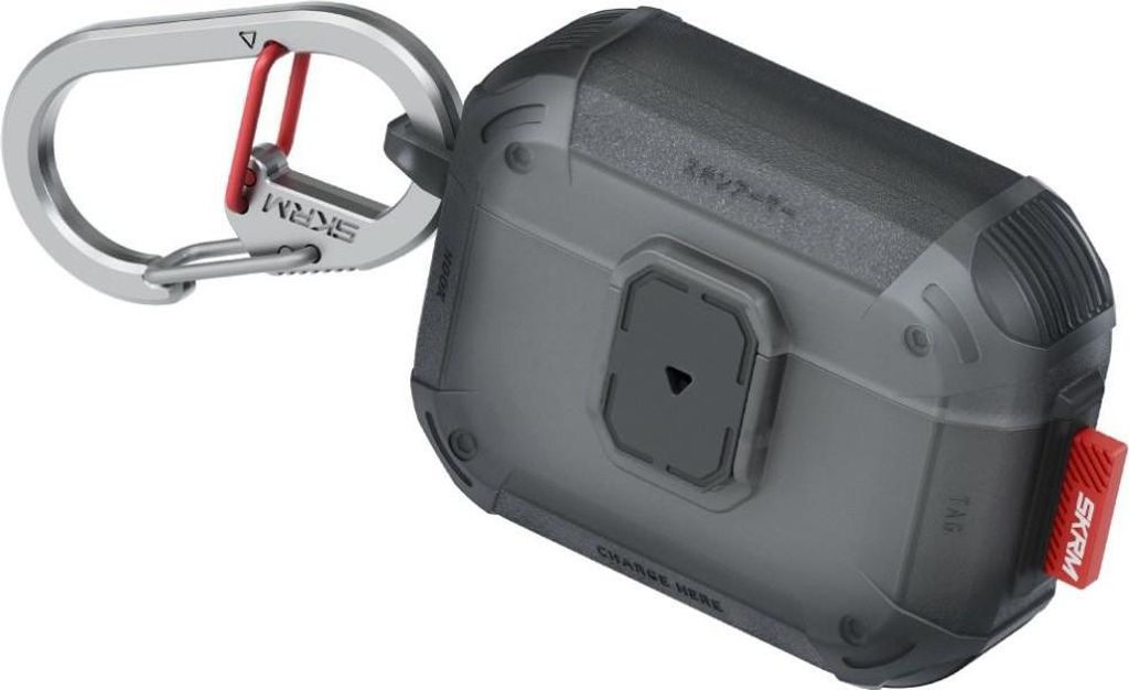Skinarma Mecha Le Do AirPods Pro 3 hoesje, kleur: grijs Productafbeelding 