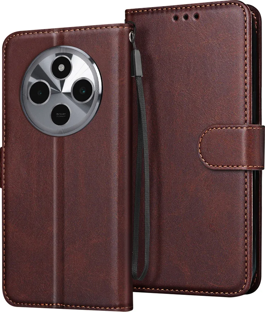 Cover Xiaomi Redmi 14C Avizar: Stile Portafoglio e Supporto Video