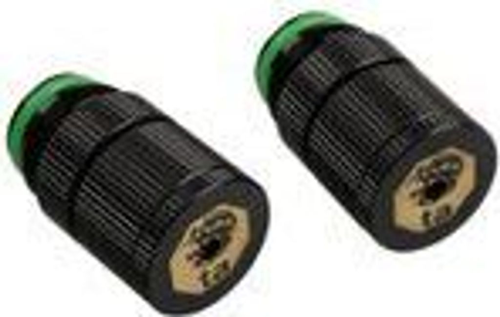 Bitspower Touchaqua Wasserauslass G1/4 Zoll AG - 2er-Pack, schwarz
