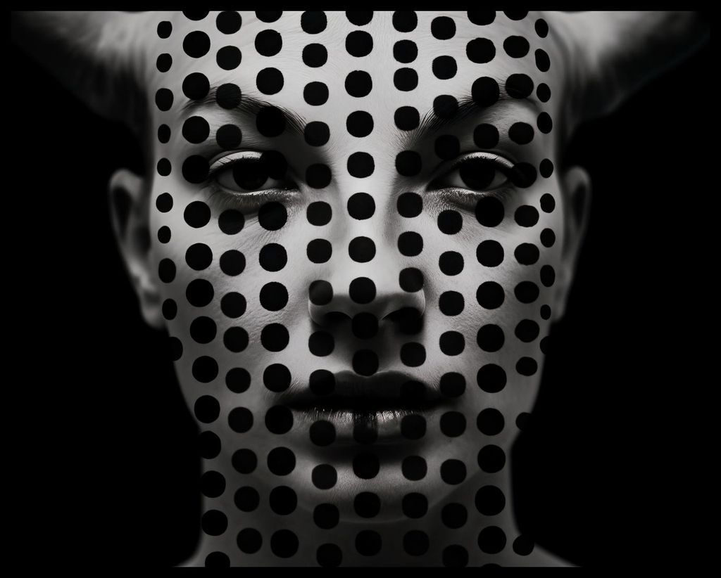 Plakat 76x60,5cm Durchbohrender Blick