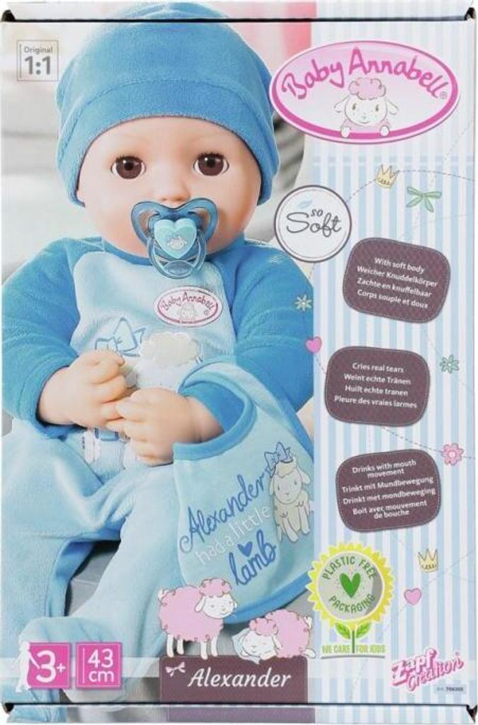 Baby Annabell Alexander 43 cm Obrázok produktu 3