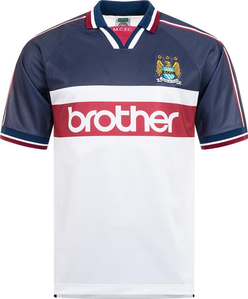 Trikot Manchester City Herren Mcfc Fw 1998 Away T-Shirt Mehrfarbig Mix