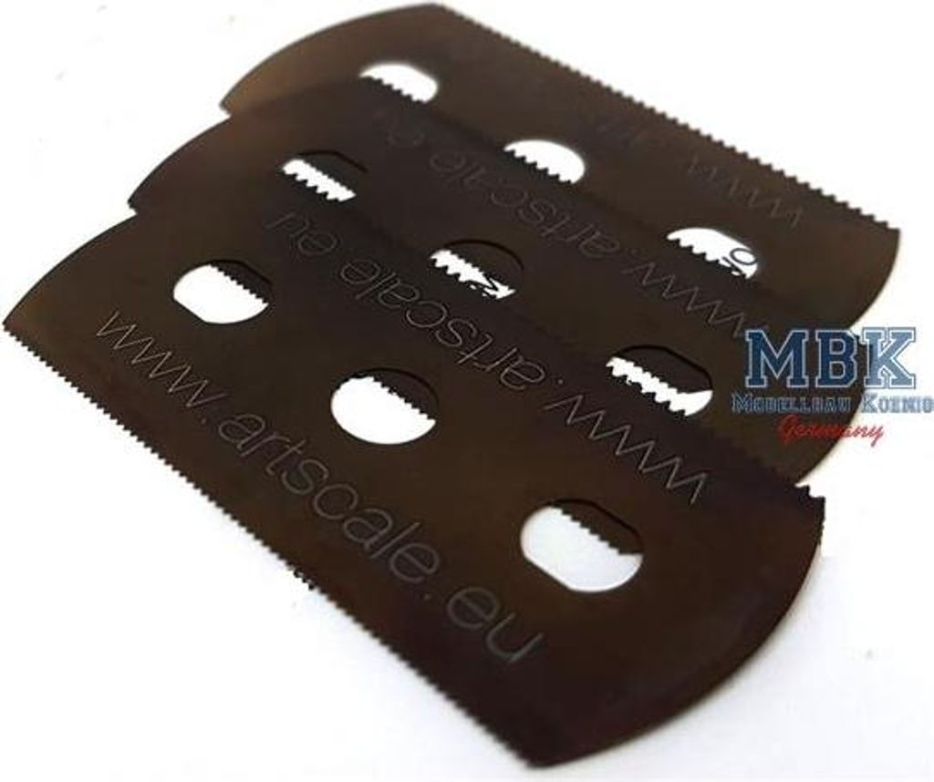 Art Scale Kit 200-T0003 - ASK Razor Saw - ultra and extra smooth asymmetric 70/43 teeth 3 pc. - Neu