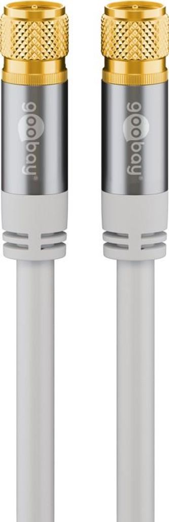 Goobay SAT Antennenkabel (135 dB typ), 4x geschirmt, Produktbild 