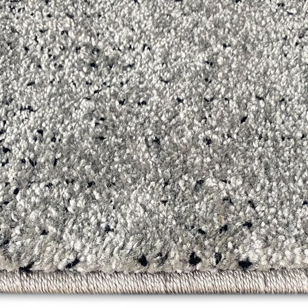 Tapis Design Abstrait Moderne Rectangles Gris - Format 200 x 290 cm - 5