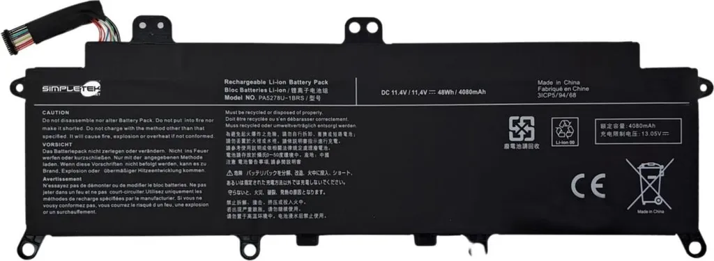 Batteria CoreParts MBXTO-BA0067 per Toshiba Portege X30 e Tecra X40
