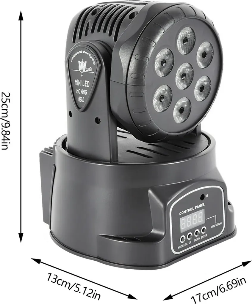 Éclairage de Scène LED DMX avec Télécommande pour DJ et Soirées Privées - 11