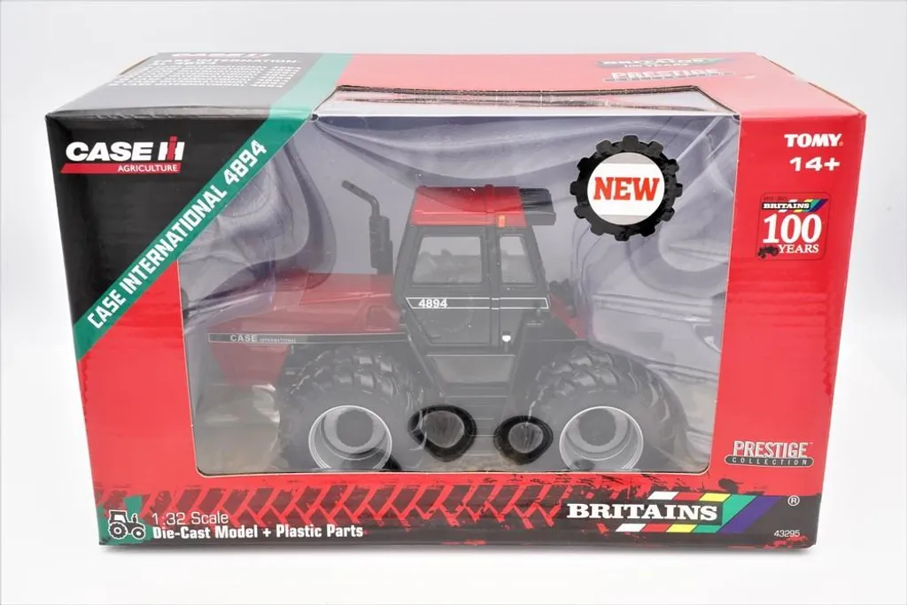 Tracteur Case IH 4894 TOMY 43295 - Idéal pour Collectionneur et Diorama - 4