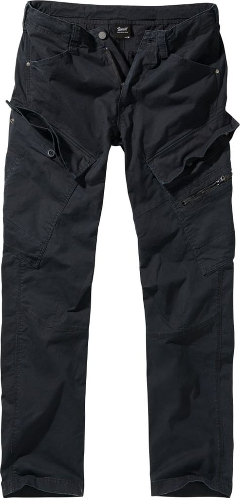 Brandit Adven Slim Fit Outdoorhose Größe S Farbe Schwarz