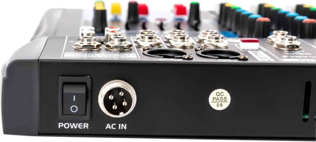 Table de mixage 8 canaux USB avec multi-effets pour console live pro - 6