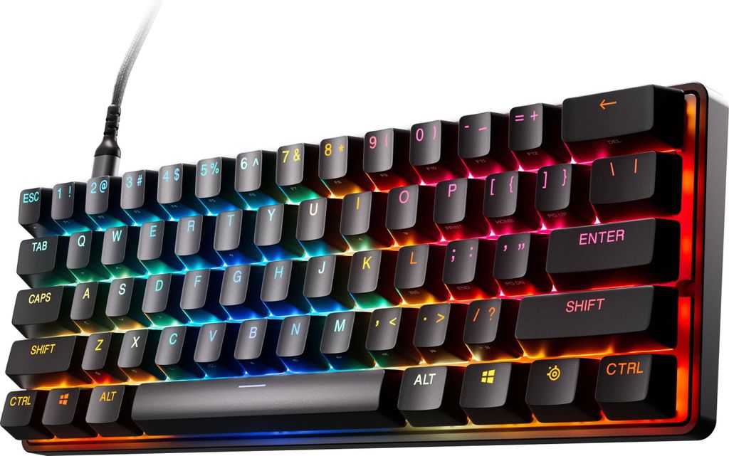 Steelseries Apex Pro Mini Gen 3 Tastatur Gaming USB QWERTY Englisch Schwarz