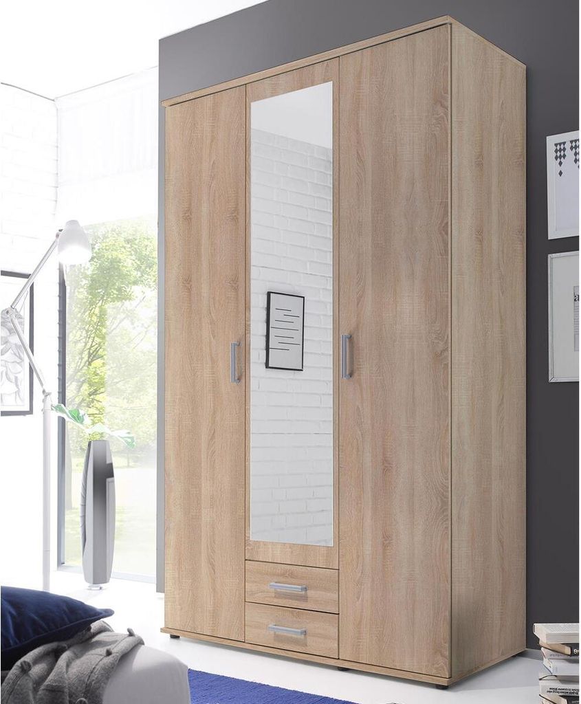 Kleiderschrank Holzschrank Drehtürenschrank Schrank Produktbild 