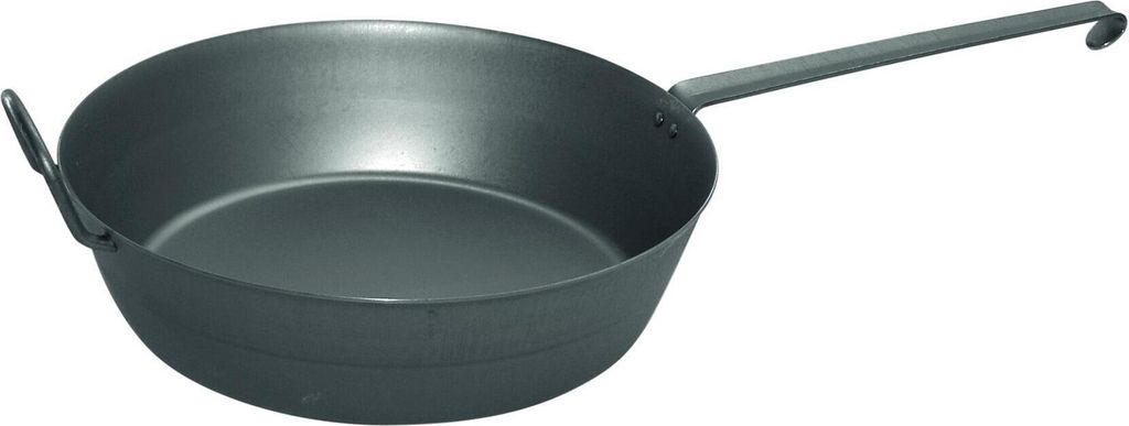 Riess Eisenpfanne Tirol mit Gegengriff | 40cm : 40cm Ø Produktbild 