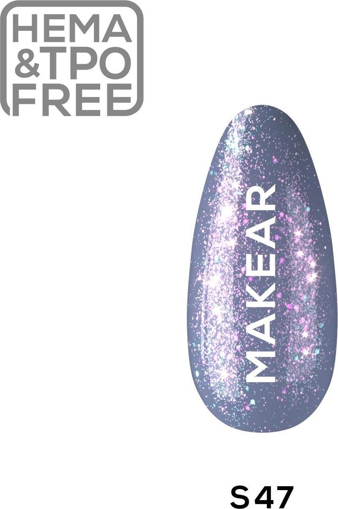 S47 Blucci UV Nagellack 8 ml Makear