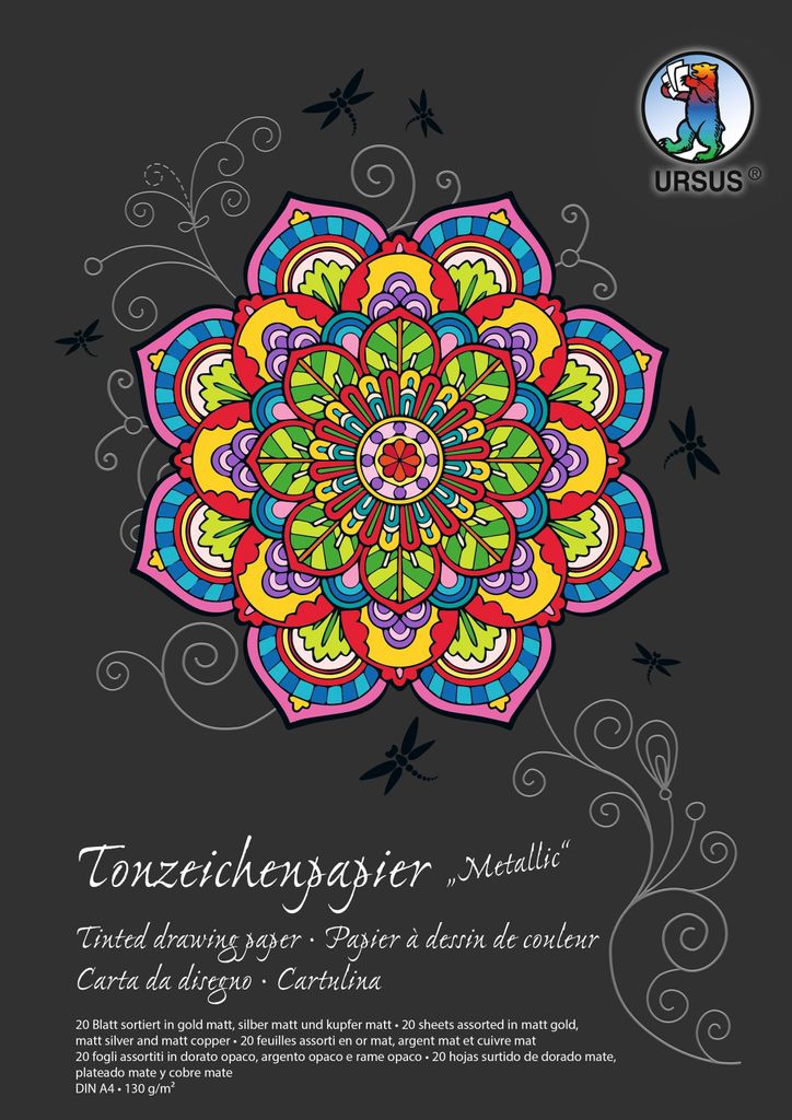 Sondereditions-Tonpapier Metallic DIN A4
